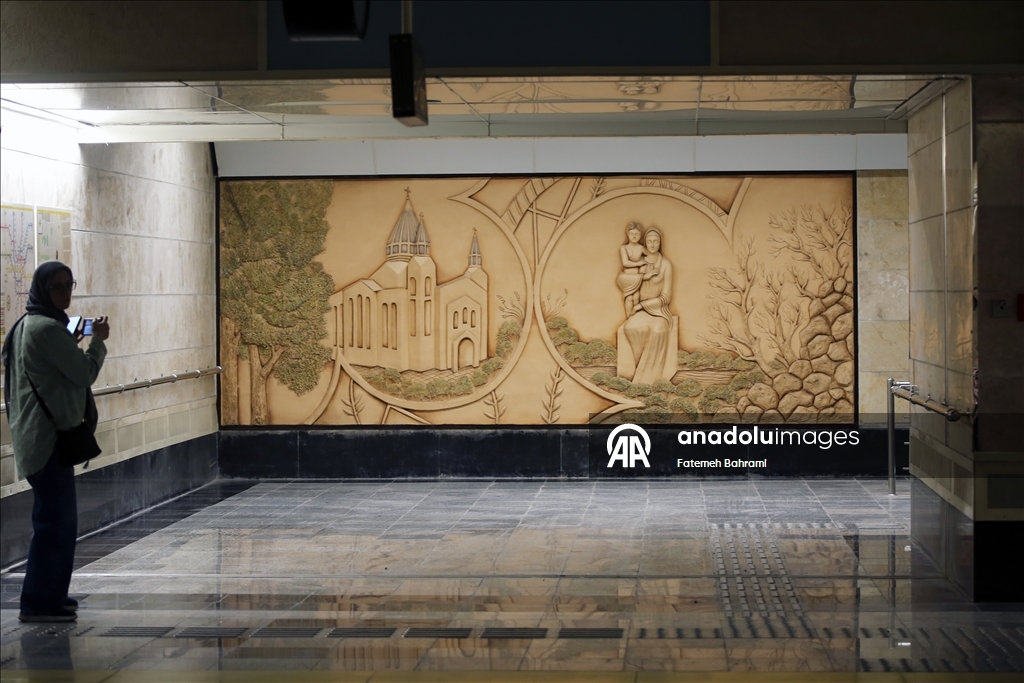 Tehran opens Holy Mary Metro Station