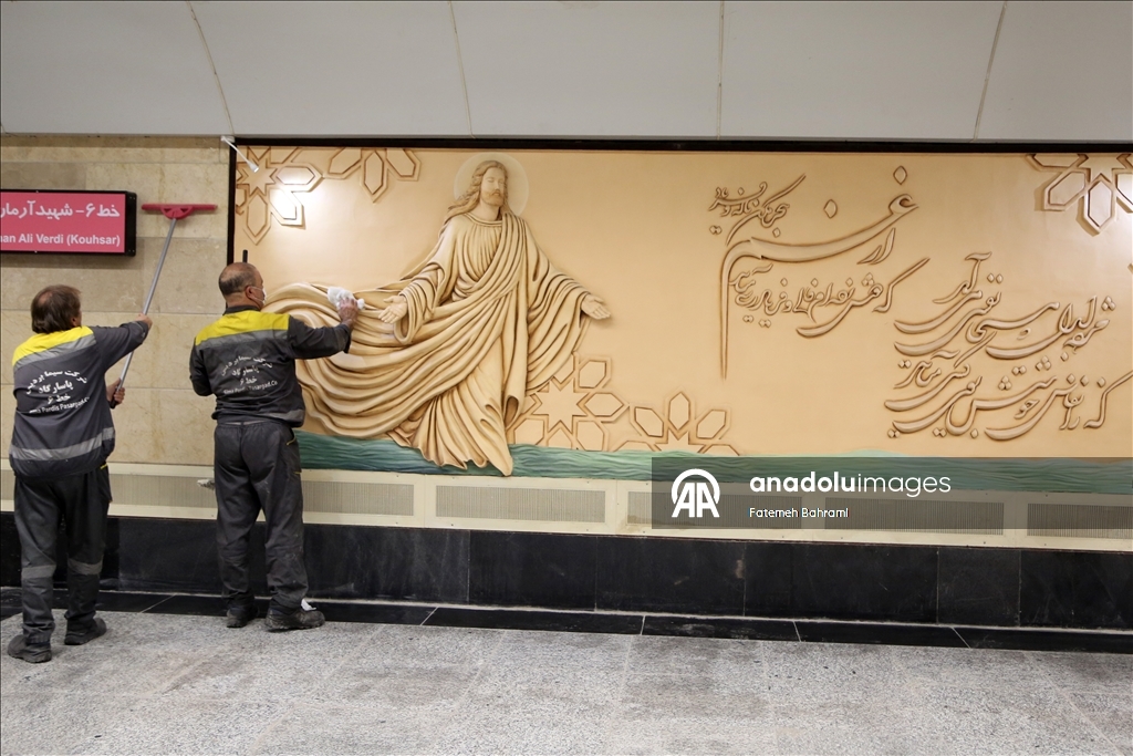 Tehran opens Holy Mary Metro Station