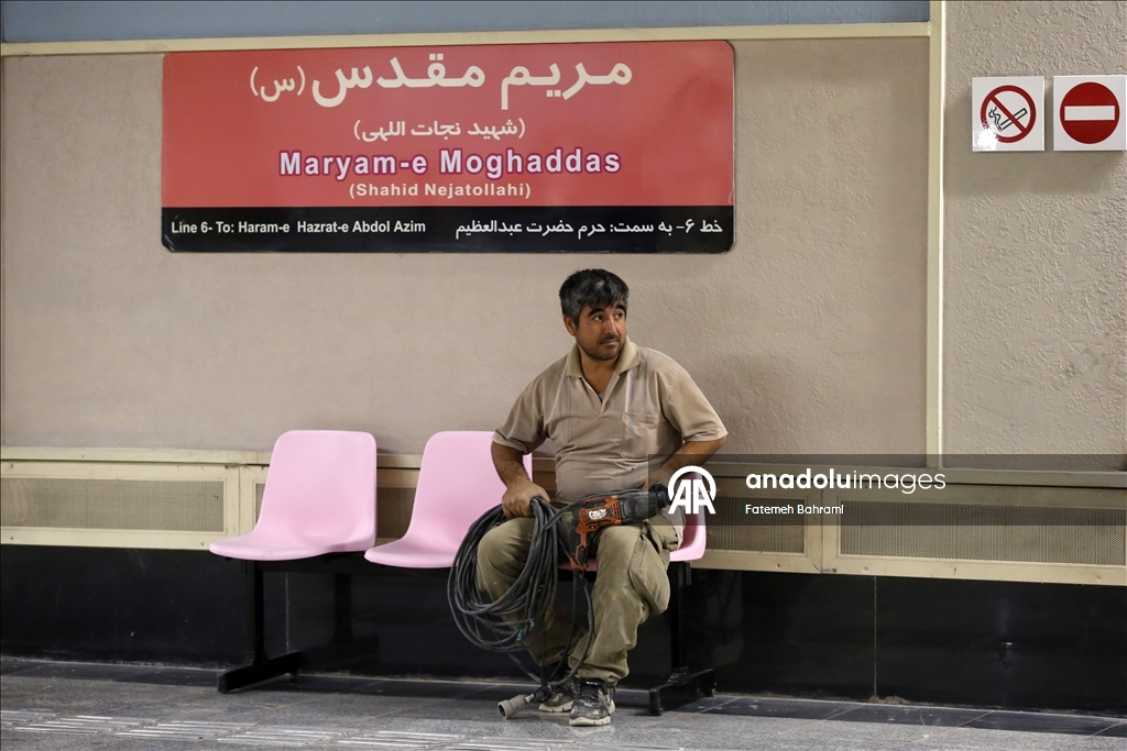 Tehran opens Holy Mary Metro Station