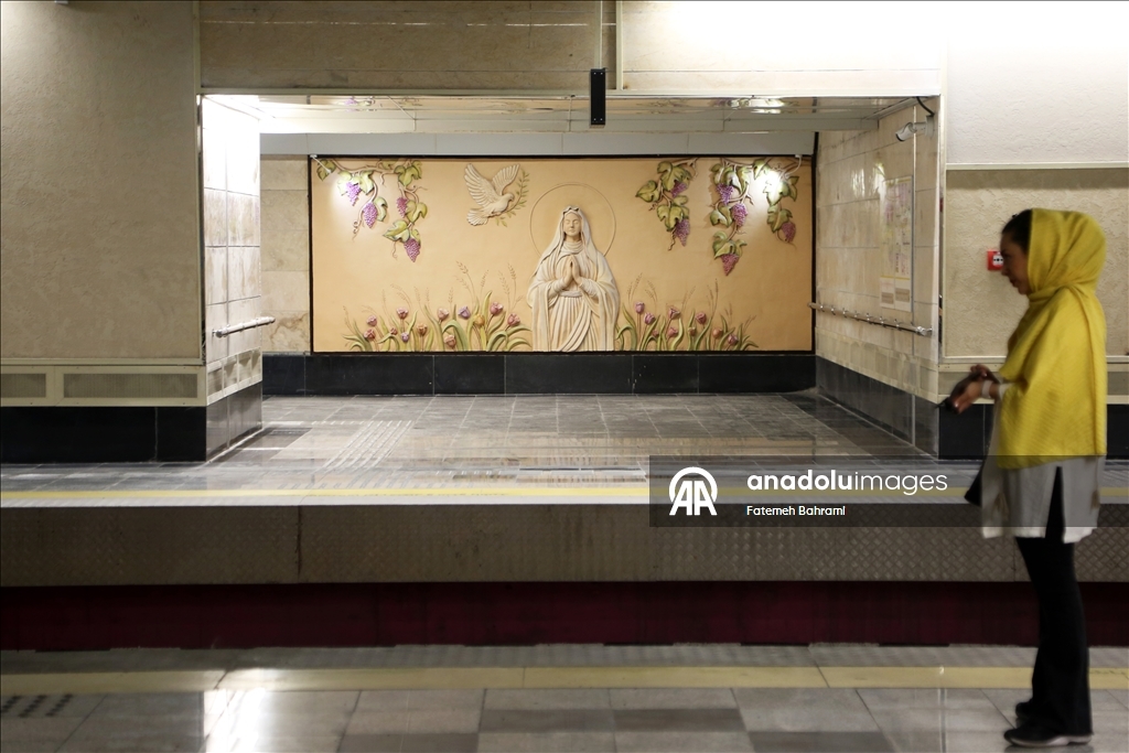 Tehran opens Holy Mary Metro Station