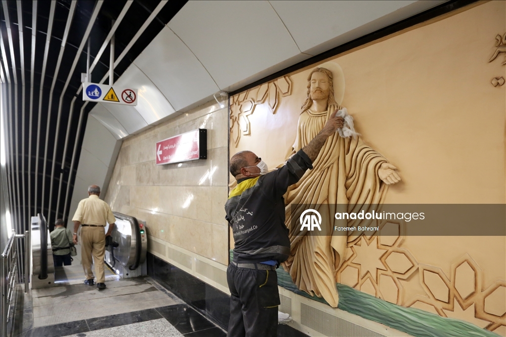 Tehran opens Holy Mary Metro Station