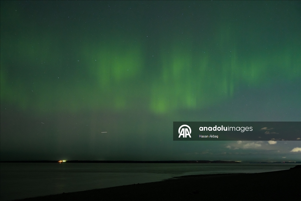 Alaska'nın Anchorage şehrinde kuzey ışıkları görüldü