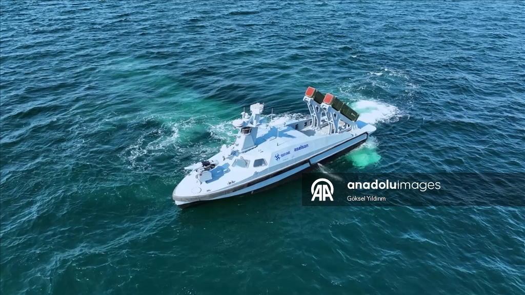 Первый турецкий морской беспилотник MARLIN получил функцию обнаружения мин