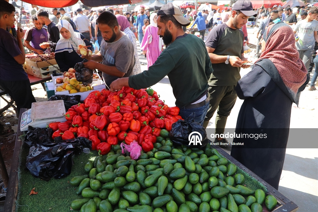 Piştî agirbestê li sûkên Xezeyê qerebalixî çêbû