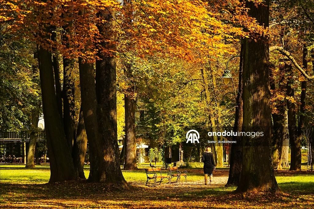 Fall season in Sarajevo