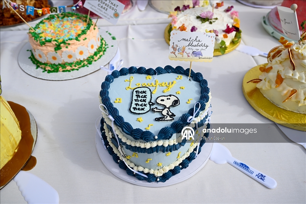 2068 cakes counted at the Cake Picnic in San Francisco