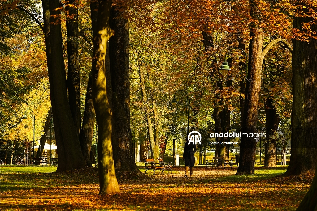 Fall season in Sarajevo
