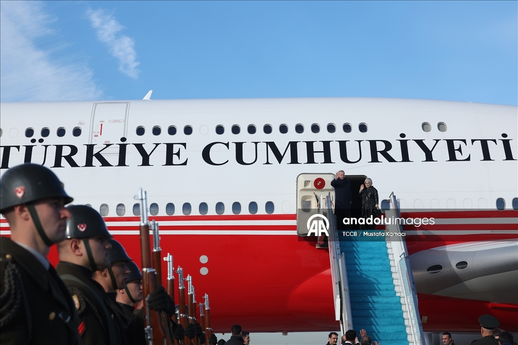 Cumhurbaşkanı Erdoğan Kuveyt'e gitti
