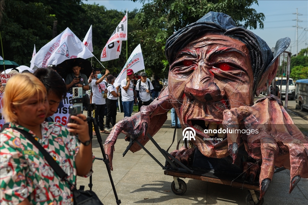 Demonstration against corruption in Philippines amid global anti-government movements