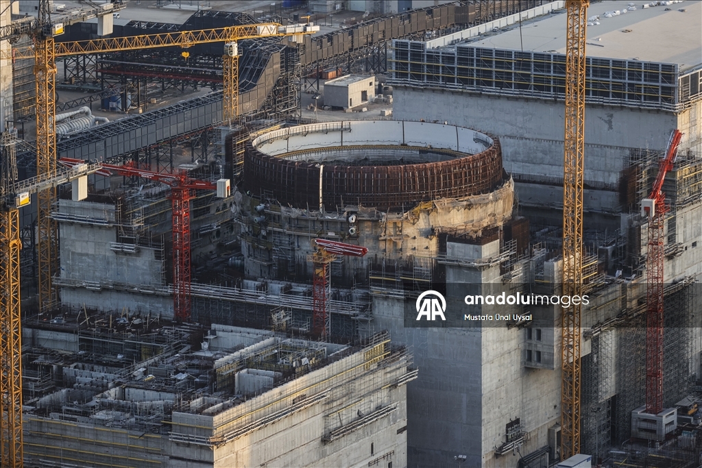 Akkuyu Nükleer Güç Santrali'nde çalışmalar sürüyor