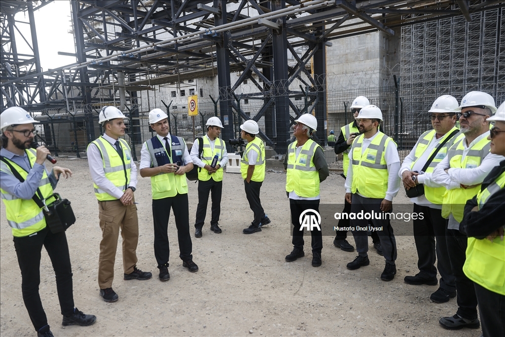 Akkuyu Nükleer Güç Santrali'nde çalışmalar sürüyor