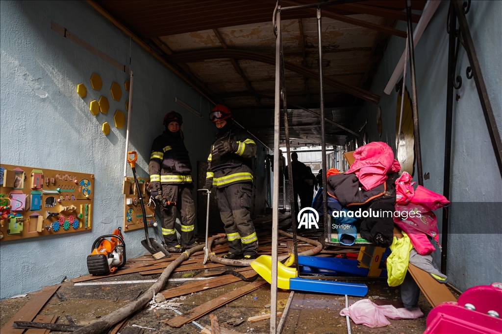 Rusya, Harkiv'deki anaokulunu hedef aldı