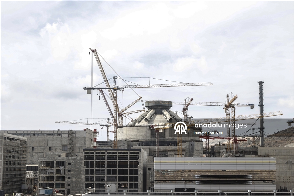 Akkuyu Nükleer Güç Santrali'nde çalışmalar sürüyor