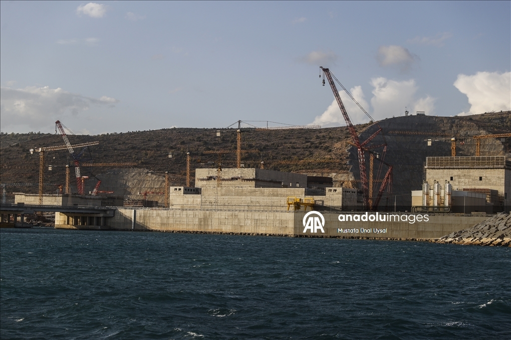 Akkuyu Nükleer Güç Santrali'nde çalışmalar sürüyor