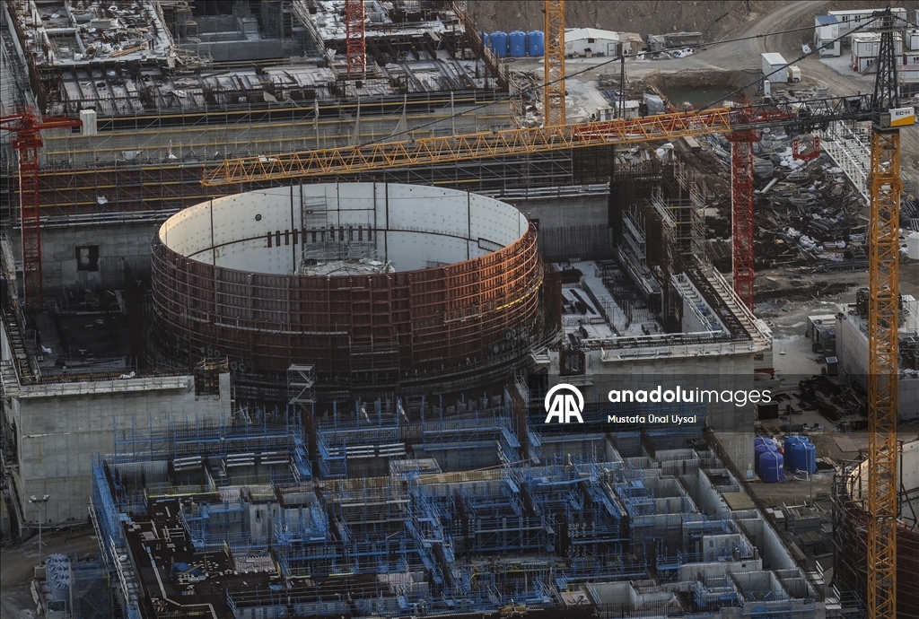 Akkuyu Nükleer Güç Santrali'nde çalışmalar sürüyor