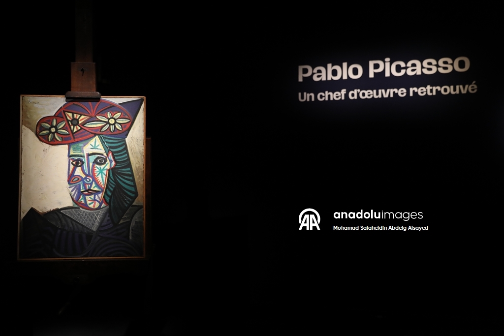 Picasso’nun gizli portresi Paris’te sergilendi