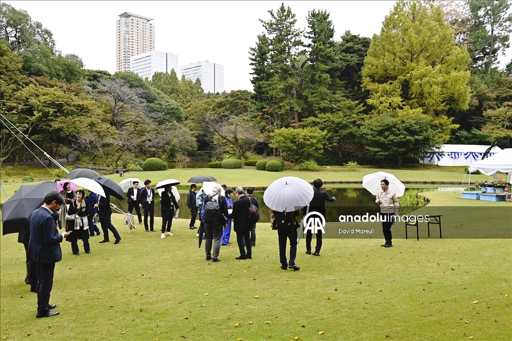 Tokyo'da Akasaka İmparatorluk Bahçeleri