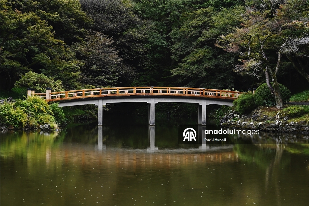 Tokyo'da Akasaka İmparatorluk Bahçeleri