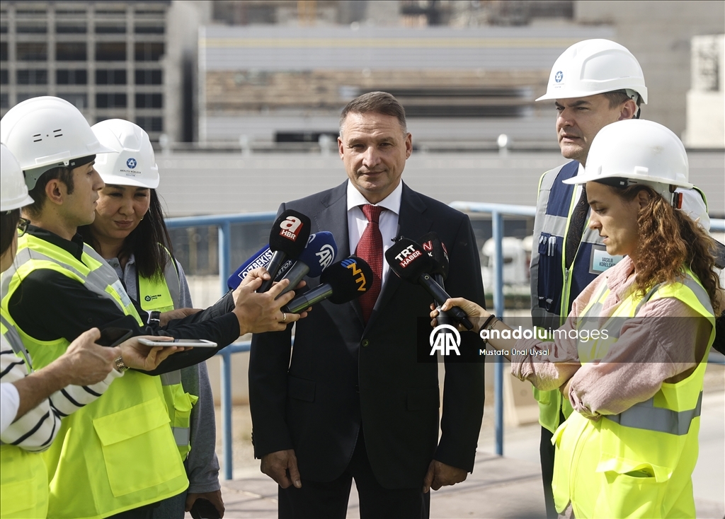 Akkuyu Nükleer Güç Santrali'nde çalışmalar sürüyor