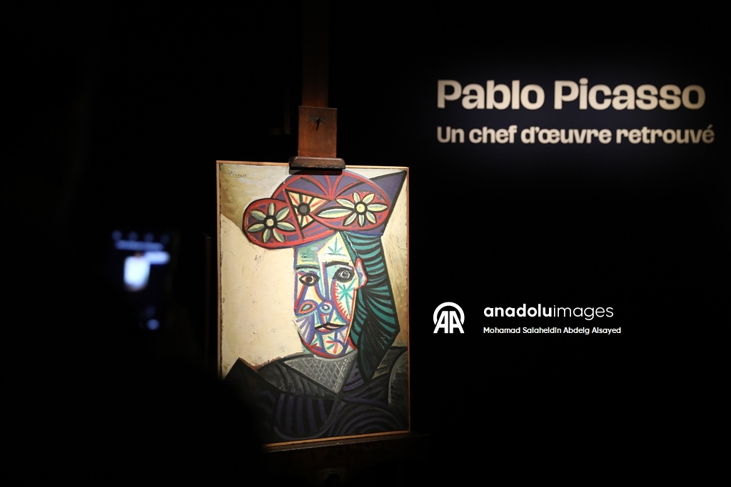 Picasso’nun gizli portresi Paris’te sergilendi