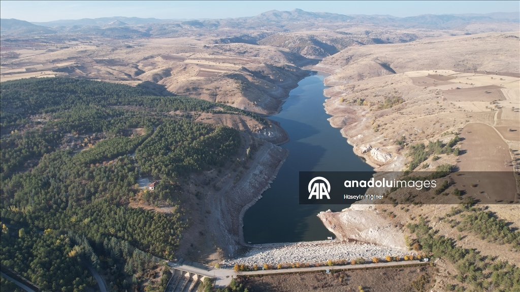 Çubuk'taki barajlarda doluluk oranı düştü