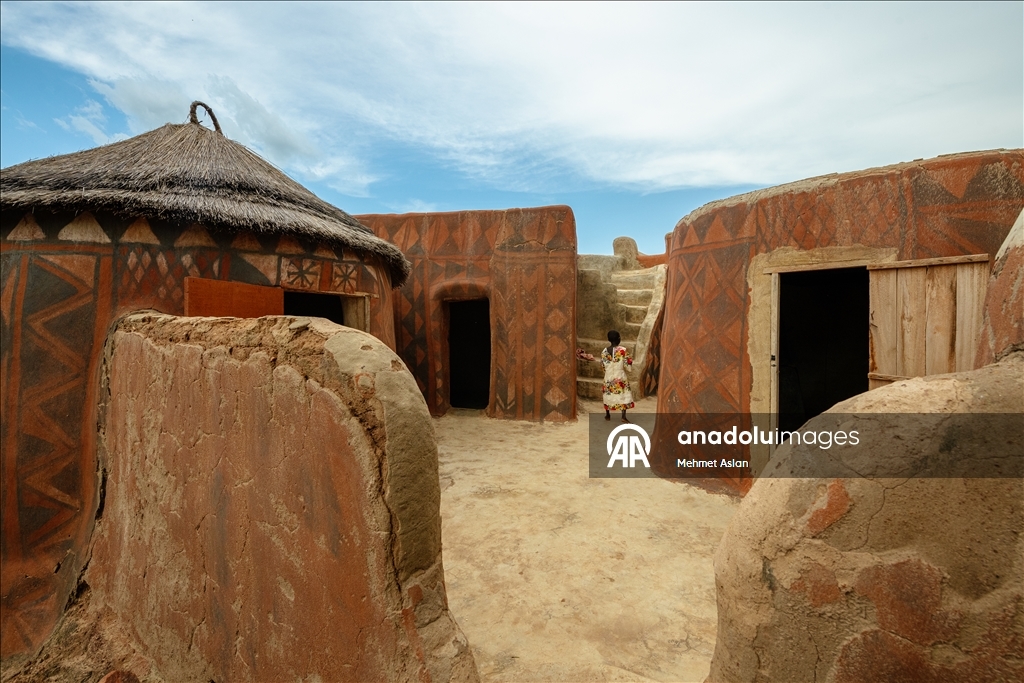 Tiebele village stands out with its unique architecture