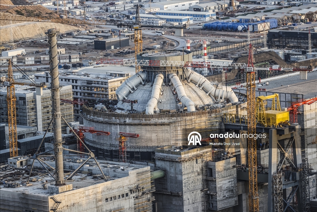 Akkuyu Nükleer Güç Santrali'nde çalışmalar sürüyor
