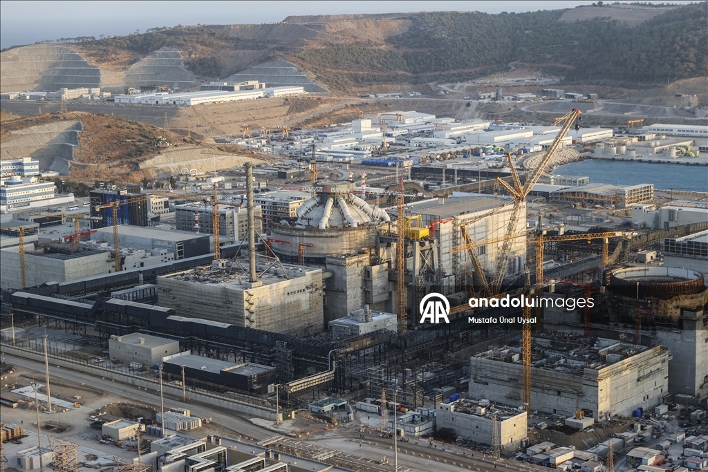 Akkuyu Nükleer Güç Santrali'nde çalışmalar sürüyor