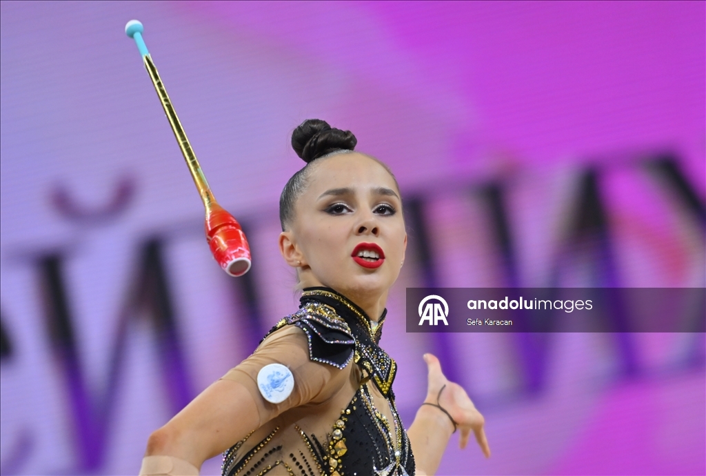 Final of the 2025 Cup of the Alfa- Bank Strongest Athletes international rhythmic gymnastics