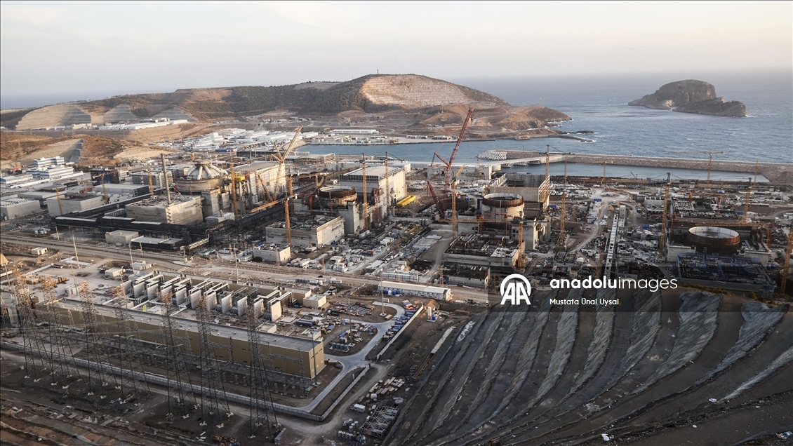 Akkuyu Nükleer Güç Santrali'nde çalışmalar sürüyor