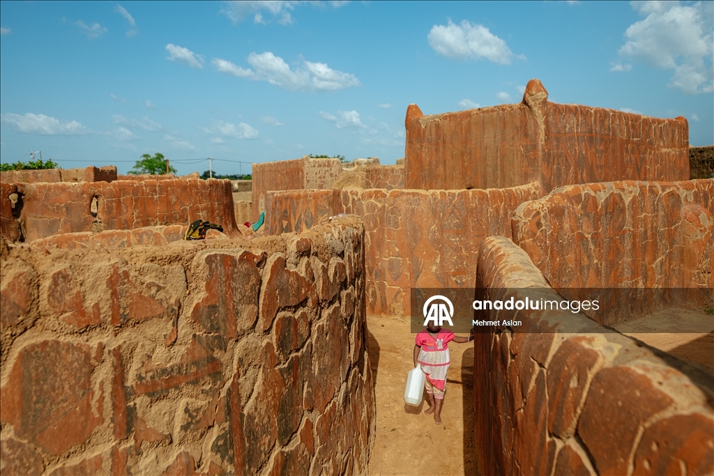 Tiebele village stands out with its unique architecture
