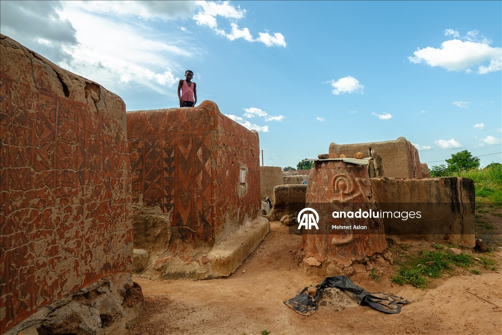 Tiebele village stands out with its unique architecture