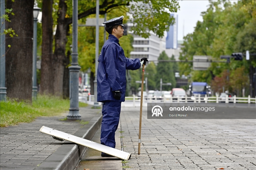 Tokyo'da Akasaka İmparatorluk Bahçeleri