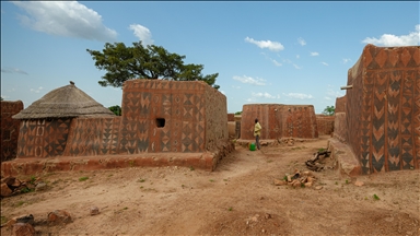 Tiebele village stands out with its unique architecture