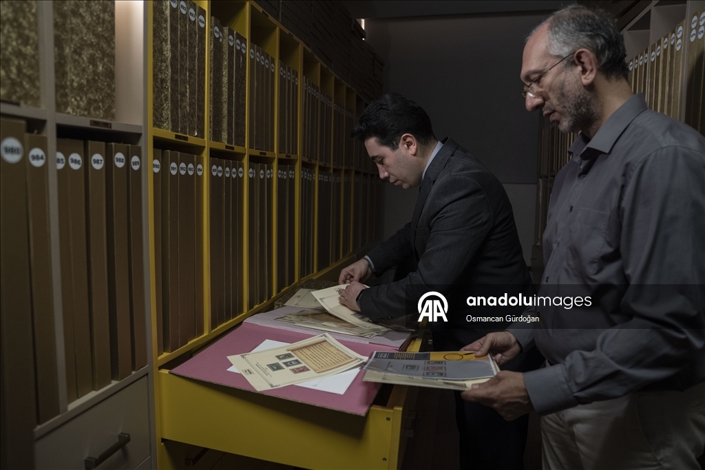 Rare stamps preserved at Ankara’s PTT Museum