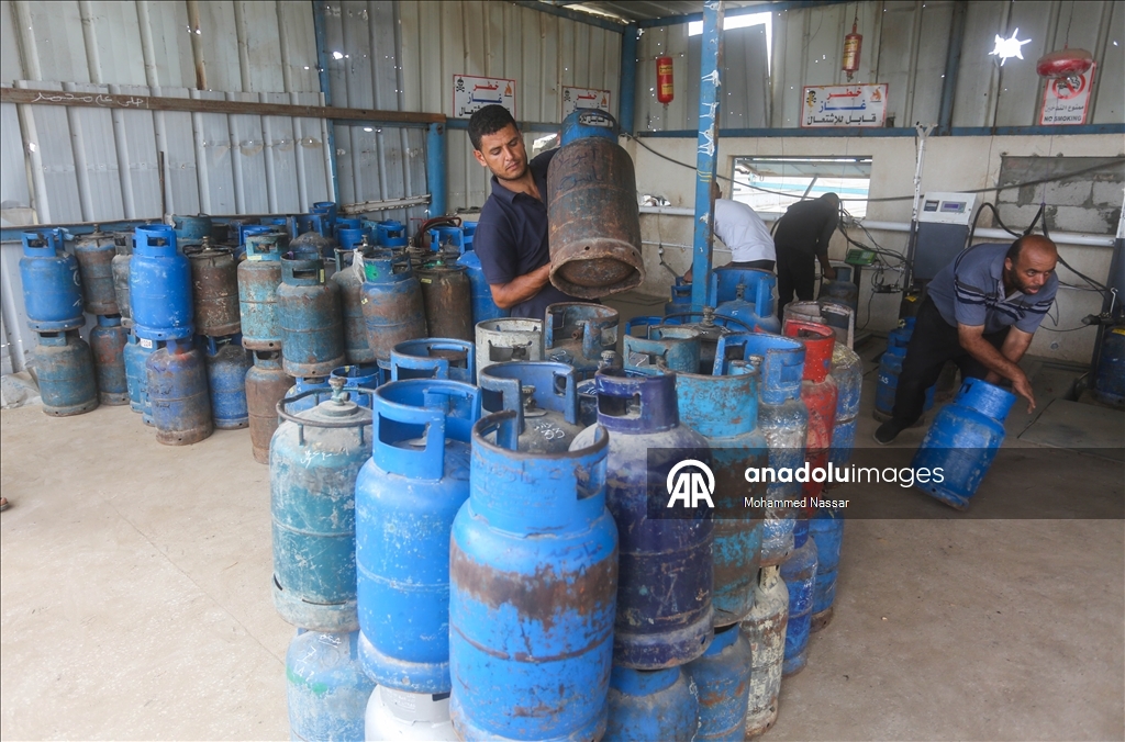 Gazze Şeridi'ne tüp gaz krizi