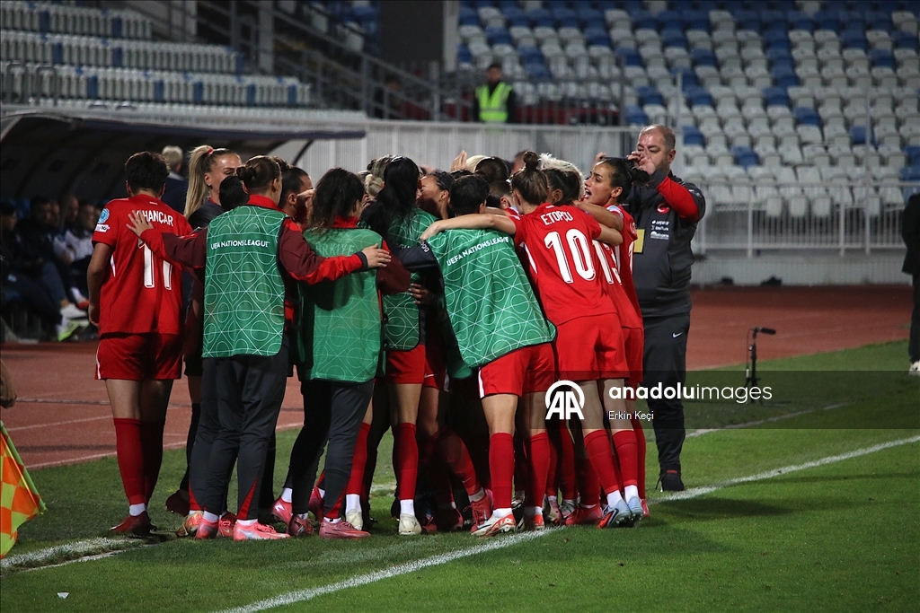 A Milli Kadın Futbol Takımı, Kosova'yı 4-0 mağlup etti