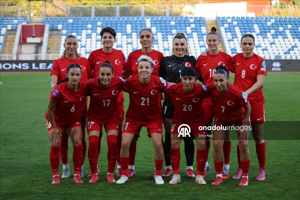 A Milli Kadın Futbol Takımı, Kosova'yı 4-0 mağlup etti