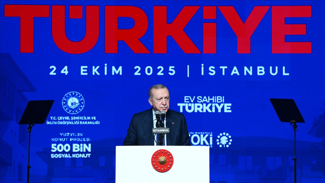 Cumhurbaşkanı Erdoğan "Ev Sahibi Türkiye: Yüzyılın Konut Projesi" programına katıldı
