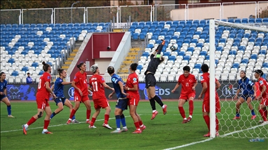 A Milli Kadın Futbol Takımı, Kosova'yı 4-0 mağlup etti