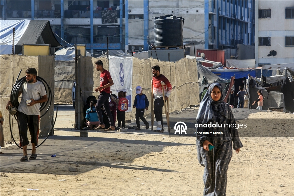 Han Yunus’ta yaralı Filistinliler tedavi için yardım bekliyor