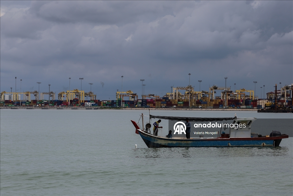 Malezya-ABD gümrük anlaşması öncesi Penang Limanı görüntülendi
