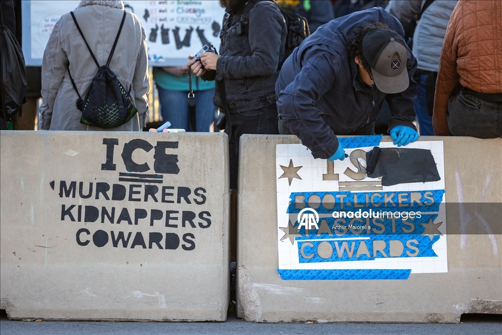 Протест против ICE прошел в Чикаго