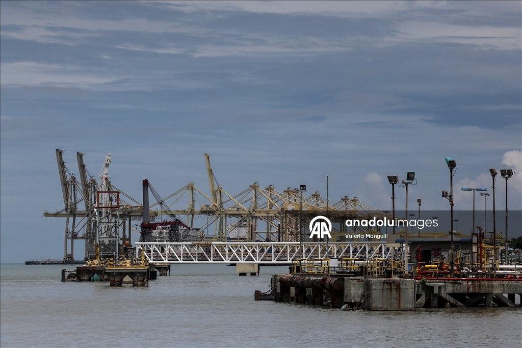 Malezya-ABD gümrük anlaşması öncesi Penang Limanı görüntülendi