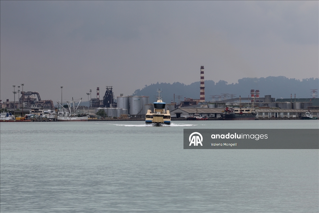 Malezya-ABD gümrük anlaşması öncesi Penang Limanı görüntülendi