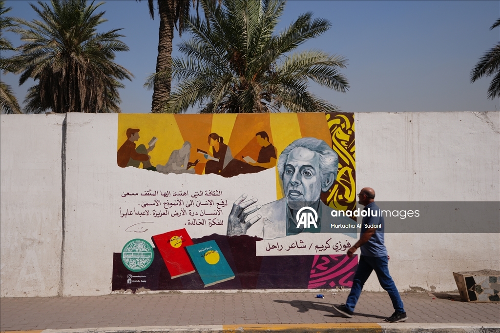 "غرافيتي بغداد".. مشروع يزين شوارع العاصمة العراقية برسائل ثقافية