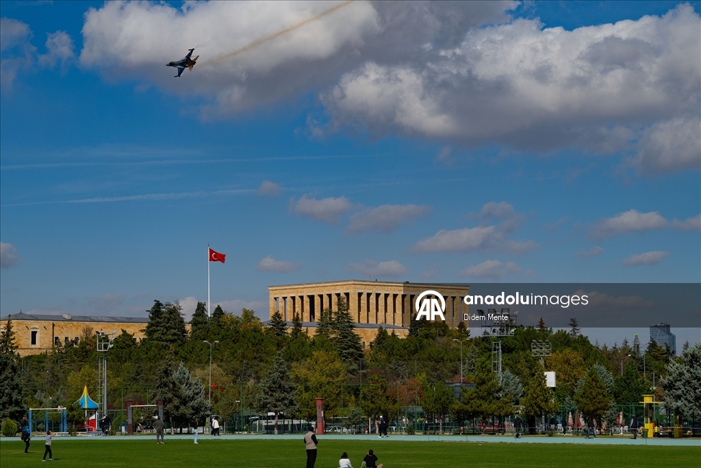 SOLOTÜRK, Ankara’da prova uçuşu gerçekleştirdi