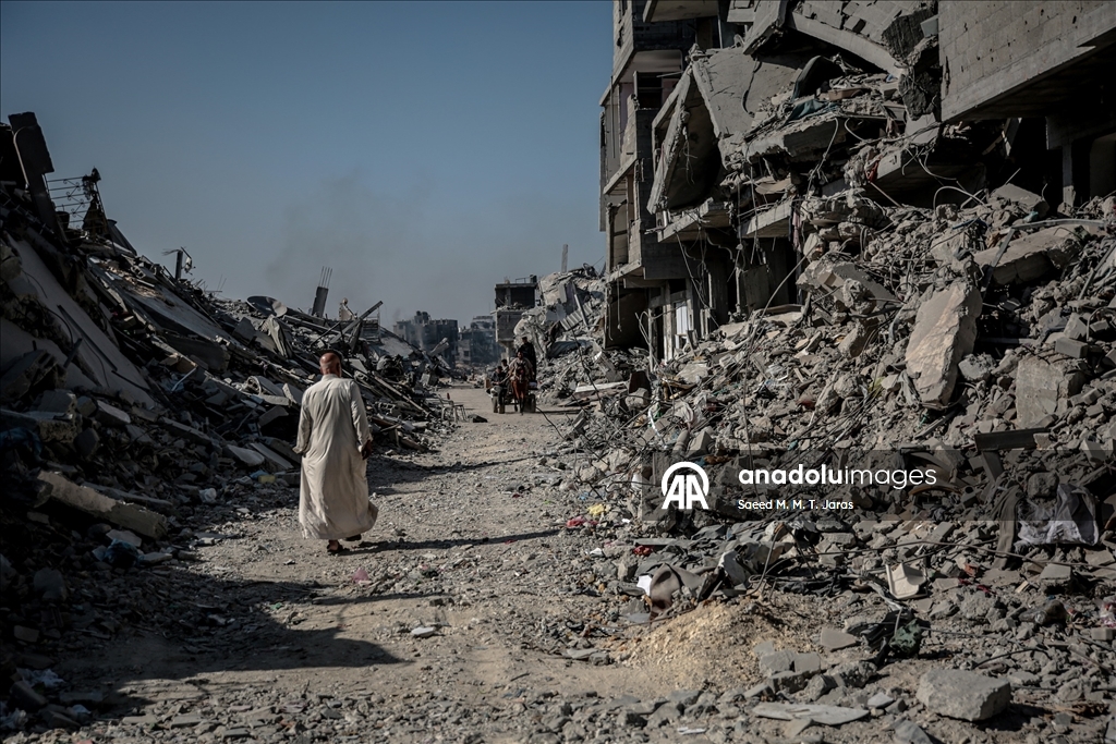 İsrail’in harabeye çevirdiği Cibaliye'de günlük yaşam