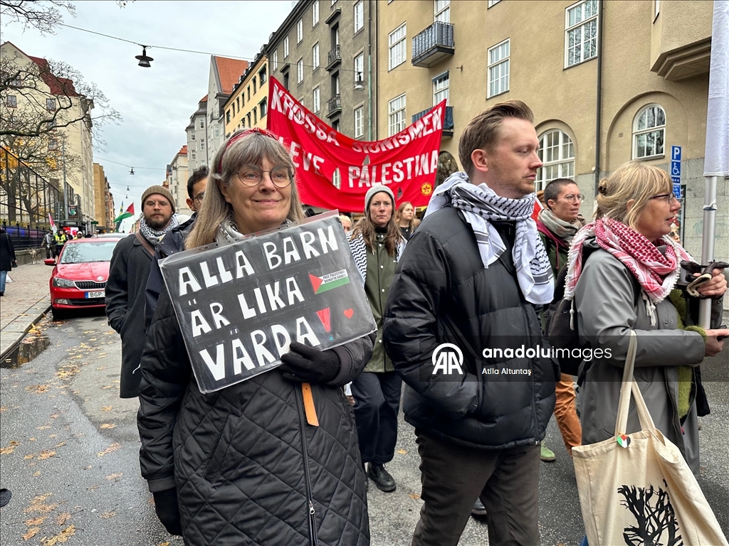В Стокгольме прошёл протест против планов Израиля аннексировать Западный берег