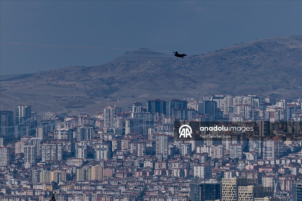 SOLOTÜRK, Ankara’da prova uçuşu gerçekleştirdi